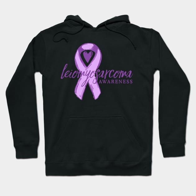 Leiomyosarcoma Awareness II Hoodie by BarbC